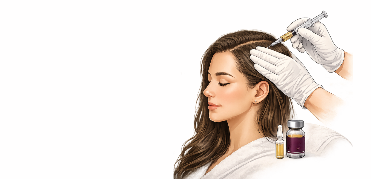 Dr. CYJ Hair Filler Behandlung in Rüsselsheim, Darmstadt, Mainz, Frankfurt und Wiesbaden bei Salmana Medical Beauty